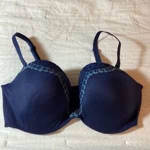 EUC Body By Victoria Beautiful Blue Bra